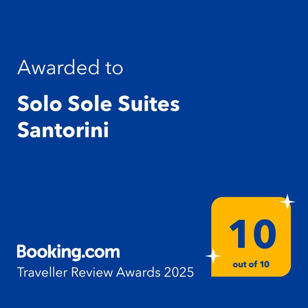 Solo Sole Suites Santorini Éxo Goniá Kültér fotó
